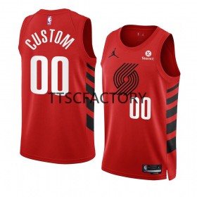 Dres Portland Trail Blazers Prilagođeni Nike 2022-23 Statement Edition Crvena Swingman - Muške